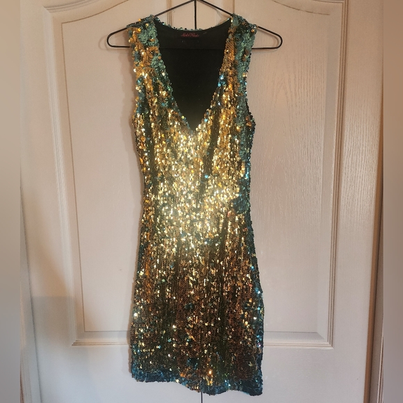 Motel Rocks 2 way sequin dress - Picture 7 of 8